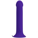 PRETTY LOVE - MURRAY YOUTH VIBRATING DILDO RECHARGEABLE VIOLET