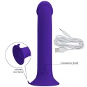 PRETTY LOVE - MURRAY YOUTH VIBRATING DILDO RECHARGEABLE VIOLET