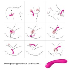 ARMONY - LEGEND VIBRATOR SILICONE FUCHSIA