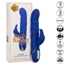 CALEXOTICS - JACK RABBIT VIBRADOR WAVE MOTION AZUL