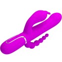 PRETTY LOVE - CAMMY VIBRADOR TRIPLO MULTIFUNCIONAL 4 EM 1 ROSA