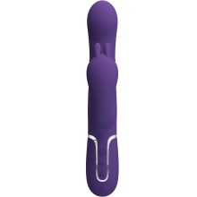 PRETTY LOVE - CAMMY TRIPLE VIBRATEUR MULTIFONCTION 4 EN 1 VIOLET