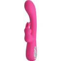 PRETTY LOVE - NOVAK RABBIT VIBRATOR 12 VIBRATIONEN ROSA