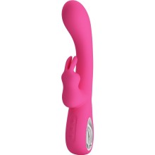 PRETTY LOVE - NOVAK RABBIT VIBRATOR 12 VIBRATIONEN ROSA