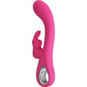 PRETTY LOVE - NOVAK RABBIT VIBRATOR 12 VIBRATIONEN ROSA