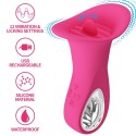 PRETTY LOVE - CLYDE ORALVIBRATOR VIBRIERENDE ZUNGE 12 VIBRATIONEN ROSA