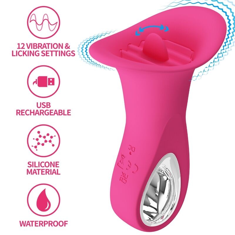 PRETTY LOVE - CLYDE VIBRATEUR ORAL LANGUE VIBRANTE 12