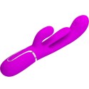 PRETTY LOVE - SHANIA TRIPLE RABBIT VIBRATOR MULTIFUNCTION PINK