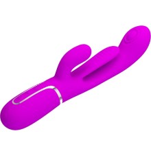 PRETTY LOVE - SHANIA TRIPLE RABBIT VIBRADOR MULTIFUNCIONAL ROSA