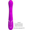 PRETTY LOVE - SHANIA TRIPLE RABBIT VIBRADOR MULTIFUNCIONAL ROSA