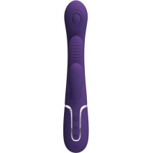 PRETTY LOVE - SHANIA TRIPLE RABBIT VIBRADOR MULTIFUNCIONAL ROXO