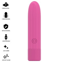 INTENSE - SYMONE USB RECHARGEABLE VIBRATING BULLET 8 VIBRATIONS