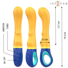 INTENSE - SHAGGY VIBRADOR G-SPOT AMARELO