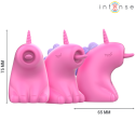 INTENSE - PINKIE STIMULATEUR LICORNE FUCSIA