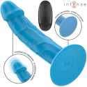 INTENSE - PHOEBE REALISTISCHER VIBRATOR 10 VIBRATIONEN BLAU FERNBEDIENUNG