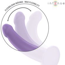 INTENSE - EDDIE VIBRADOR 17,5 CM 10 VIBRAÇÕES ROXO CONTROLE