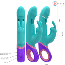 INTENSE - MONICA VIBRATEUR RABBIT AVEC STIMULATEUR DE POINT G