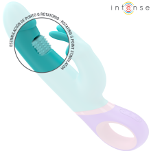 INTENSE - MONICA RABBIT VIBRADOR COM ESTIMULADOR G-SPOT