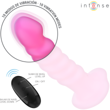 INTENSE - CINDY VIBRADOR TAMANHO L DESIGN ESPIRAL 10 VIBRAÇÕES