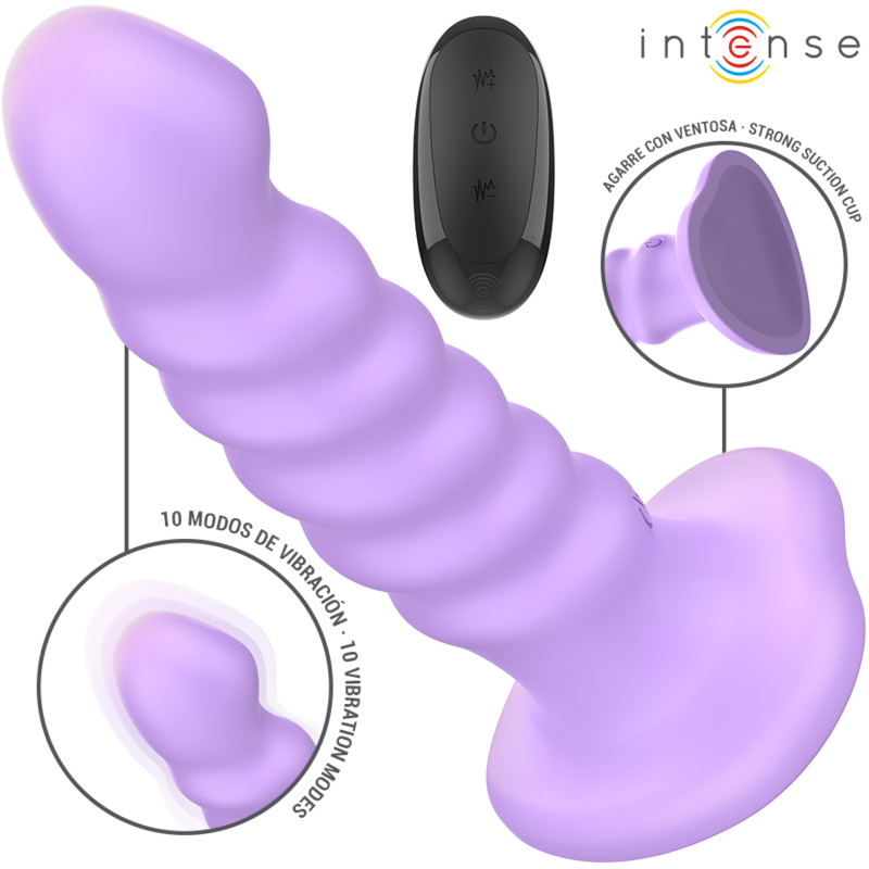 INTENSE - BRENDA VIBRADOR TAMANHO M DESIGN ESPIRAL 10 VIBRAÇÕES