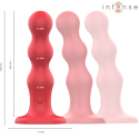 INTENSE - CODY VIBRADOR COM VENTOSA VERMELHO CONTROLE REMOTO