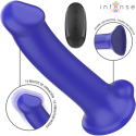 INTENSE - VICTORIA VIBRATOR WITH SUCTION CUP 10 VIBRATIONS DARK