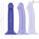 INTENSE - VICTORIA VIBRATOR WITH SUCTION CUP 10 VIBRATIONS DARK