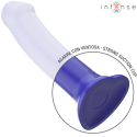 INTENSE - VICTORIA VIBRADOR COM VENTOSA 10 VIBRAÇÕES AZUL