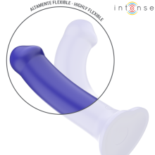 INTENSE - VICTORIA VIBRATOR WITH SUCTION CUP 10 VIBRATIONS DARK