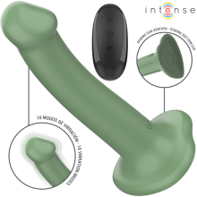 INTENSE - BECCA VIBRADOR COM VENTOSA 10 VIBRAÇÕES VERDE