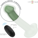 INTENSE - BECCA VIBRATOR WITH SUCTION CUP 10 VIBRATIONS GREEN