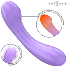 INTENSE - BECKY VIBRATEUR 19 CM CHAUFFANT 7 VIBRATIONS VIOLET