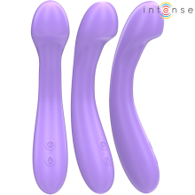 INTENSE - BECKY VIBRATOR 19 CM HEATABLE 7 VIBRATIONS PURPLE