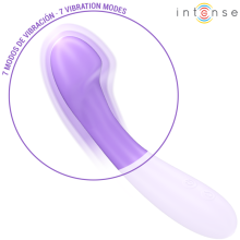 INTENSE - BECKY VIBRADOR 19 CM AQUECÍVEL 7 VIBRAÇÕES ROXO