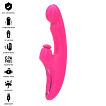 INTENSE - EMI VIBRADOR 13,5 CM MULTIFUNÇÃO 3 EM 1 10 VIBRAÇÕES