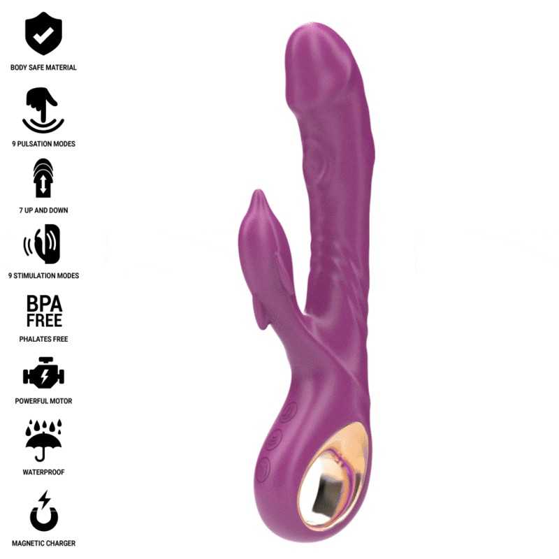 INTENSE - HALLE MULTIFUNCTION VIBRATOR WITH DOLPHIN STIMULATING