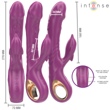 INTENSE - HALLE VIBRATORE MULTIFUNZIONE CON LINGUA STIMOLANTE