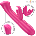 INTENSE - JULIETA RABBIT VIBRATOR 18,6 CM 10 VIBRATIONEN ROSA