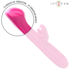 INTENSE - JULIETA RABBIT VIBRADOR 18,6 CM 10 VIBRAÇÕES ROSA