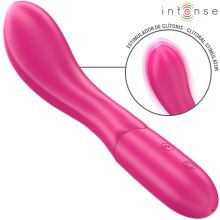 INTENSE - LISETTE VIBRADOR 19 CM FLEXÍVEL 10 VIBRAÇÕES ROSA