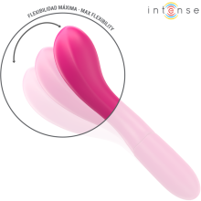 INTENSE - LISETTE VIBRADOR 19 CM FLEXÍVEL 10 VIBRAÇÕES ROSA