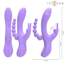 INTENSE - MIKO TRIPLE VIBRATEUR LAPIN STIMULATEUR ANAL 7