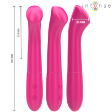 INTENSE - PATY VIBRADOR 19 CM FLEXÍVEL 10 VIBRAÇÕES MODELO 2