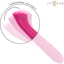 INTENSE - PATY VIBRATOR 19 CM FLEXIBEL 10 VIBRATIONEN MODELL 2 ROSA