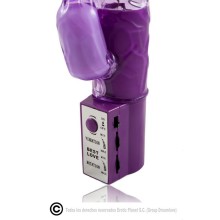 BAILE - ROTATEUR DE LAPIN LILAS AVEC SUPERSTIMULATEUR