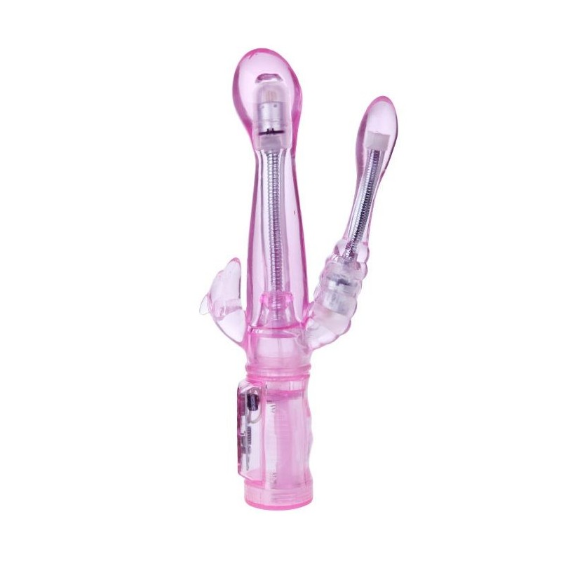 BAILE - FLEXIBLE VIBRATOR WITH ANAL STIMULATOR