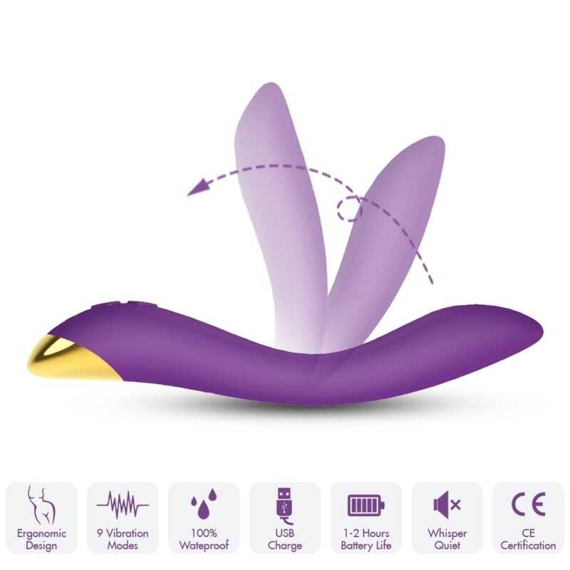 ARMONY - FLAMINGO VIBRATOR MULTIPOSITION PURPLE