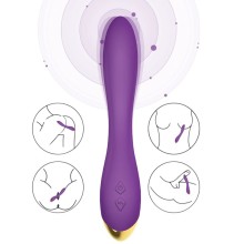 ARMONY - FLAMINGO VIBRADOR MULTIPOSIÇÃO ROXO