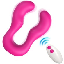 ARMONY - VIBRADOR SERAPH DUPLO CONTROLE REMOTO FÚCSIA