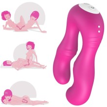 ARMONY - VIBRADOR SERAPH DUPLO CONTROLE REMOTO FÚCSIA